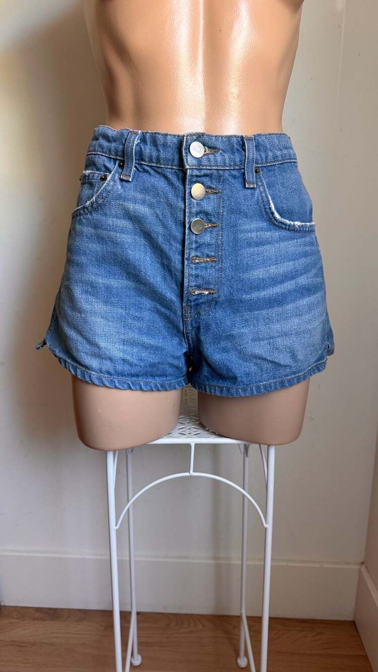 Reformation Charlie Short in Chesapeake Wash